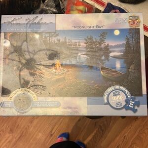 Masterpieces 1000 piece Moonlight Bay Jigsaw Puzzle